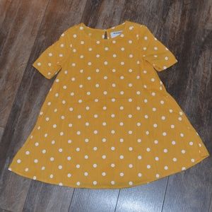 Old Navy - Yellow Polka Dot Dress